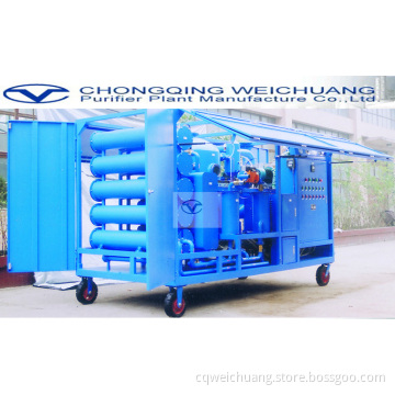 Double Stage Vacuum Oil Purifier Machine